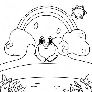 Colorful Rainbow Ruby Adventure Coloring Page 54083-43591