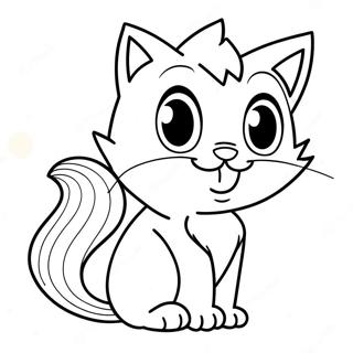 Blaze The Cat Coloring Page 54122-43618