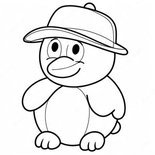 Club Penguin Coloring Pages