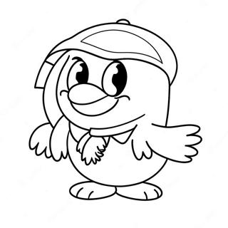 Club Penguin Coloring Page 54142-43636