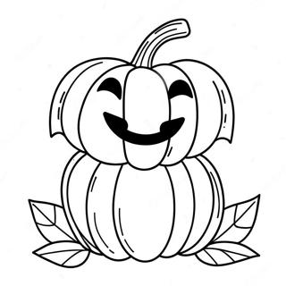 Happy Pumpkin Prayer Coloring Page 54173-43661