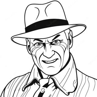 Freddy Krueger Coloring Page 54192-43675