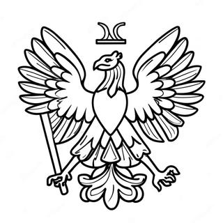 Poland Flag Coloring Page 54212-43687