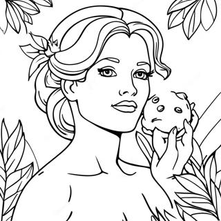 Eve Coloring Page 54232-43706