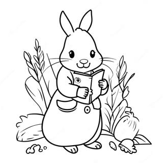 Beatrix Potter Coloring Page 54272-43738