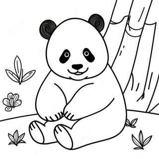 Majestic Panda Wwf Coloring Page 54283-43750