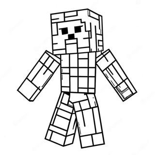 Cool Minecraft Coloring Pages