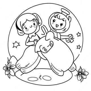 Nursery Rhymes Coloring Page 54302-43768