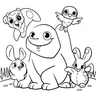 Bing And Friends Coloring Page 54313-43773