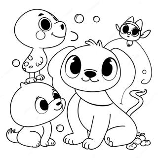 Bing And Friends Coloring Page 54313-43774