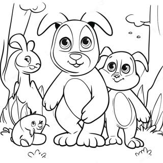 Bing And Friends Coloring Page 54313-43775