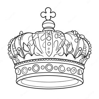 Crown Coloring Pages