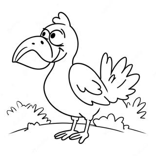 Big Bird Coloring Pages