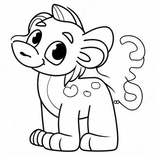 Webkinz Coloring Page 54332-43786