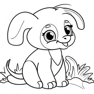 Cute Webkinz Pets Coloring Page 54333-43790