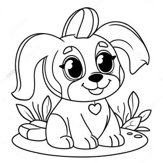 Cute Webkinz Pets Coloring Page 54333-43792