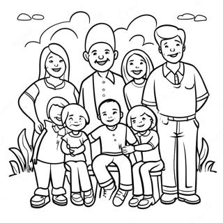 Family Reunion Coloring Pages