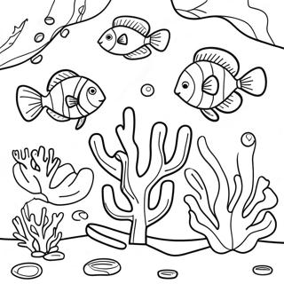 Coral Reef Coloring Pages