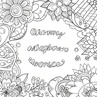 Positive Quotes Coloring Pages