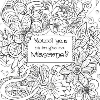 Inspirational Quotes Coloring Page 54423-43868