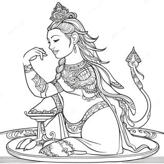 Te Ka Coloring Pages