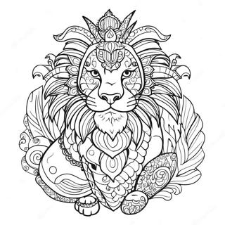 Te Ka Coloring Page 54442-43891