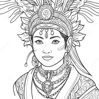 Te Ka Coloring Pages