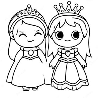 Roblox Princess Coloring Pages