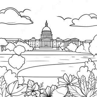 Washington Dc Coloring Pages