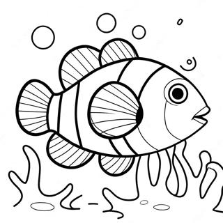 Clownfish Coloring Page 54492-43910