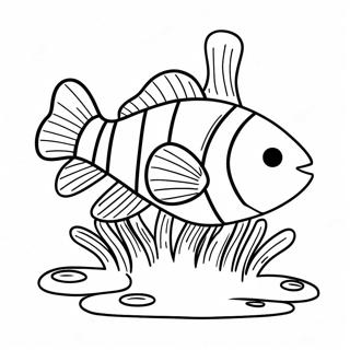 Clownfish Coloring Page 54492-43911