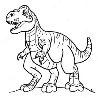 Allosaurus Coloring Page 54512-43930