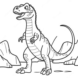 Allosaurus Coloring Page 54512-43931