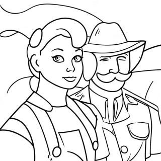 Movie Coloring Page 5451-4514