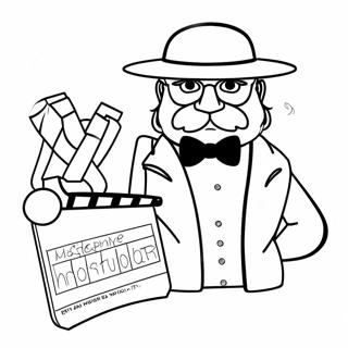 Movie Coloring Page 5451-4516