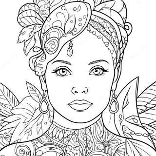 I Am Unique Coloring Page 54553-43965