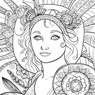 I Am Unique Coloring Page 54553-43966