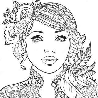 I Am Unique Coloring Page 54553-43968