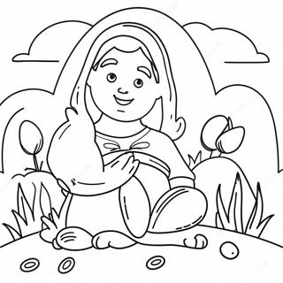 Easter Story Coloring Page 54562-43970