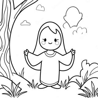 Easter Story Coloring Page 54562-43972