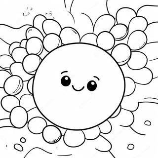 Colorful Gumdrop Candy Coloring Page 54583-43991