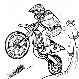 Eli Tomac On Dirt Bike Coloring Page 54593-43997