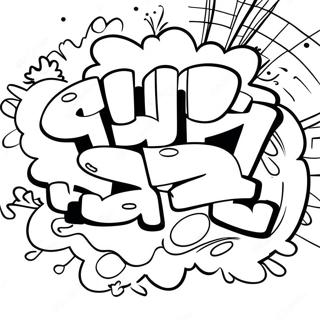 Hip Hop 90s Coloring Pages