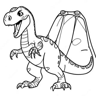 Indoraptor Jurassic World Coloring Pages