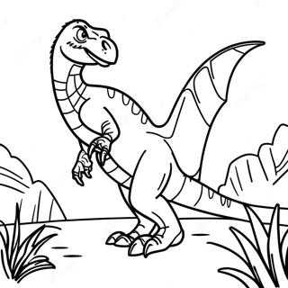 Indoraptor Jurassic World Coloring Page 54632-44026