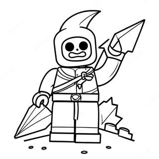 Lego Halloween Coloring Page 54662-44046