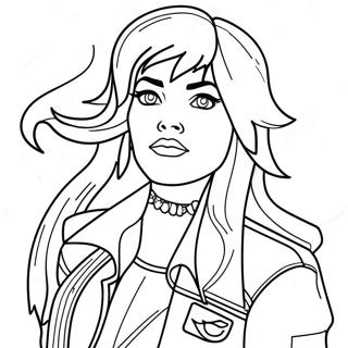 Jem And The Holograms Coloring Page 54692-44074