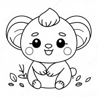 Cute Pomni Character Coloring Page 5472-4534