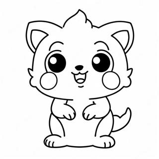 Cute Pomni Character Coloring Page 5472-4536