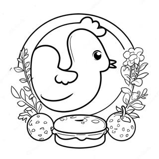 Chick-Fil-A Coloring Pages